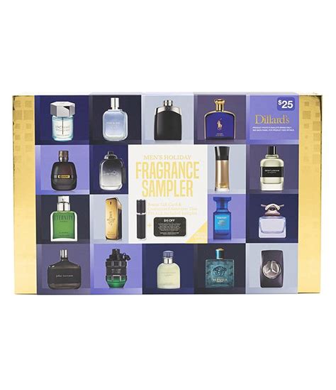 dillard's perfume sampler.